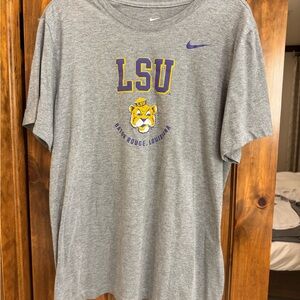 LSU Nike Gray Tee
